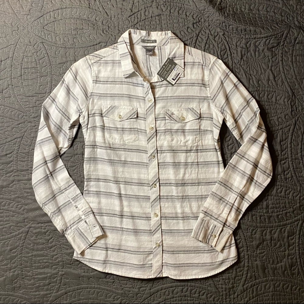 Eddie Bauer Field Flannel Top